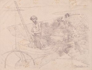 El Pobre Pescador de Pierre Puvis de Chavannes
