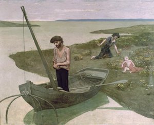 El pobre pescador de Pierre Puvis de Chavannes