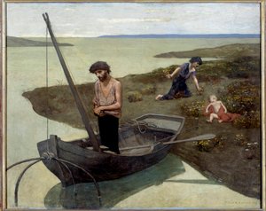 El pobre pescador de Pierre Puvis de Chavannes