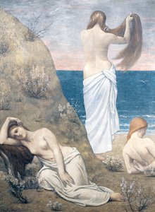 Jóvenes en la playa