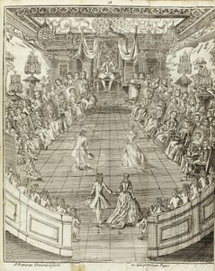 Ilustración de Le Maître à danser, 1734 de Pierre Rameau