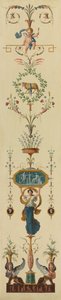 Panel decorativo, 1790s de Pierre Rousseau