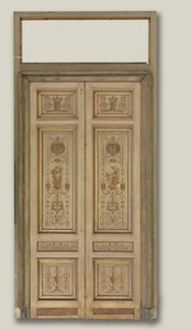 Puertas de doble hoja, 1790s de Pierre Rousseau