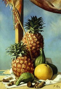 Naturaleza muerta con piñas; Nature Morte avec Ananas