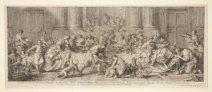 La Madeleine aux pieds de J?sus (El banquete en casa de Simón el fariseo) de Pierre Subleyras