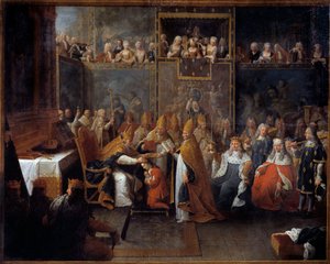 La coronación de Luis XV de Pierre Subleyras