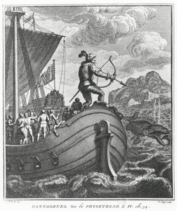 Pantagruel mata a Physeter, ilustración de 