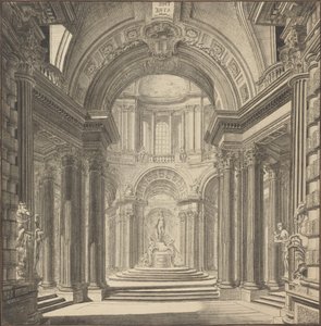 Interior de un templo de Pierre Varin