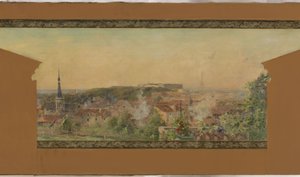 Croquis del ayuntamiento de Vanves: Panorama de Vanves
