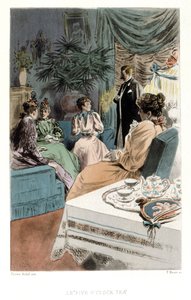 Ilustración para "La Femme a Paris" de Pierre Vidal