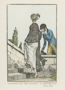 Adiós hasta esta noche (alrededor de 1800)