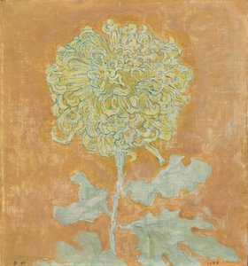 Crisantemo, 1906-1942 de Piet Mondrian