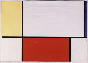Composición de Piet Mondrian