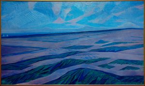 Paisaje de dunas de Piet Mondrian