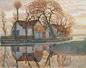 Granja cerca de Duivendrecht de Piet Mondrian
