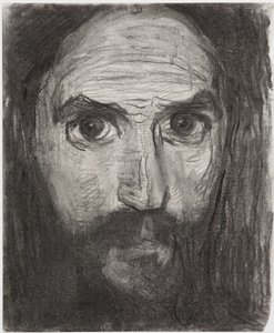 Autorretrato, 1908 de Piet Mondrian