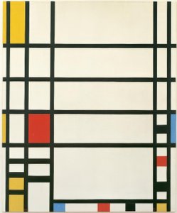 Plaza Trafalgar de Piet Mondrian