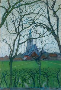 Iglesia del Pueblo de Piet Mondrian