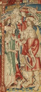 La parábola de los obreros de la viña, c.1500 (tapiz)