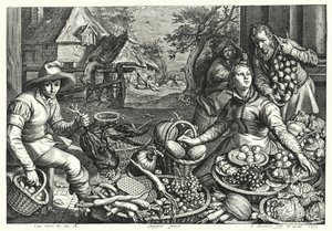 Los Vendedores de Verduras y Aves