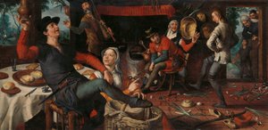 La danza del huevo de Pieter Aertsen