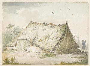 Casa de campo en ruinas de Pieter Bartholomeusz. Barbiers