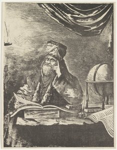 Académico en su lugar de trabajo de Pieter Bartholomeusz. Barbiers