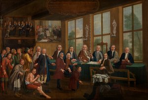 El juramento de los sastres (óleo sobre lienzo) de Pieter Beuckels