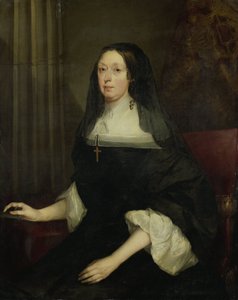 Retrato de mujer de Pieter Borselaer