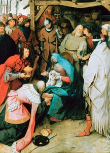 La Adoración de los Reyes, 1564 de Pieter Bruegel the Elder