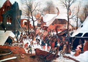 La adoración de los magos, c1567 de Pieter Bruegel the Elder