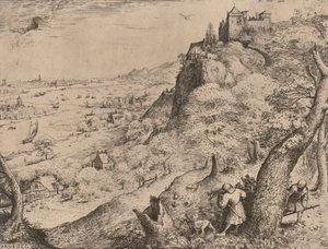 La caza del conejo, 1560 de Pieter Bruegel the Elder