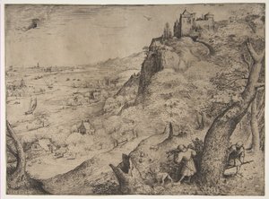 La caza del conejo de Pieter Bruegel the Elder