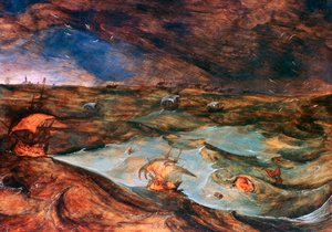 La tormenta, 1569 de Pieter Bruegel the Elder
