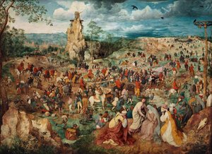 Alemán: Kreuztragung Christi La Procesión del Calvario