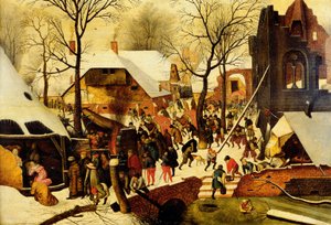 Adoración de los Reyes Magos de Pieter Brueghel the Younger