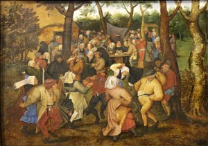 Baile nupcial. de Pieter Brueghel the Younger