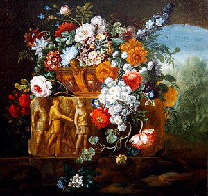 Rosas, Peonías, Margaritas y otras Flores de Pieter Casteels