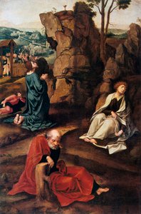 La agonía en el jardín, 1527-1530 de Pieter Coecke van Aelst