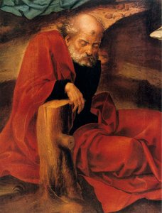 La agonía en el jardín (detalle), 1527-1530 de Pieter Coecke van Aelst
