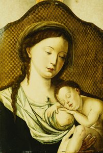 La Madonna y el Niño de Pieter Coecke van Aelst