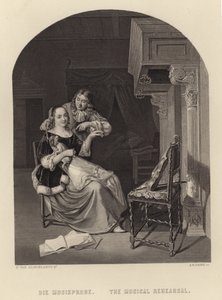 El ensayo musical de Pieter Cornelisz van Slingelandt