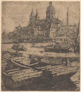 Basílica de San Nicolás en Ámsterdam de Pieter Dupont