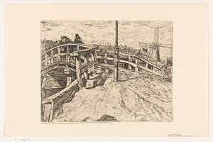 Puente en los Baarsjes de Pieter Dupont
