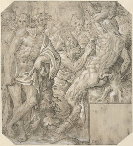 Apolo en Marsias de Pieter Feddes van Harlingen