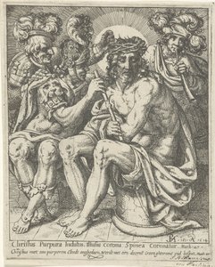 Cristo con la corona de espinas de Pieter Feddes van Harlingen