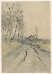 Ruta terrestre de Pieter H.J.J. Ras (signed by artist)