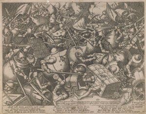 Lucha de las Bolsas de Dinero y los Cofres de Pieter Heyden van der
