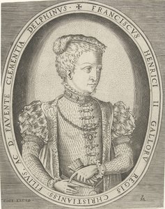 Retrato de Francisco II de Francia de Pieter Heyden van der