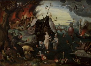 La tentación de San Antonio de Pieter Huys